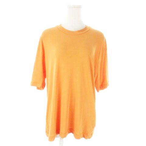 チノ CINOH BASIC T SHIRT 半袖Tシャツ クルーネック シアー 38 M オレンジ 24 SCU 08 AO 20 GY 55