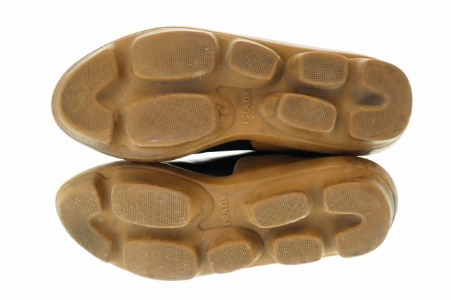 プラダ PRADA 15AW ラバーソール タンクソール レーザー シューズ