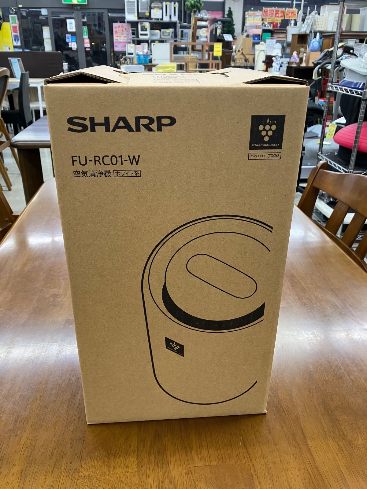 未使用 シャープ 空気清浄機 FU-RC01-W プラズマクラスター7000搭載 6