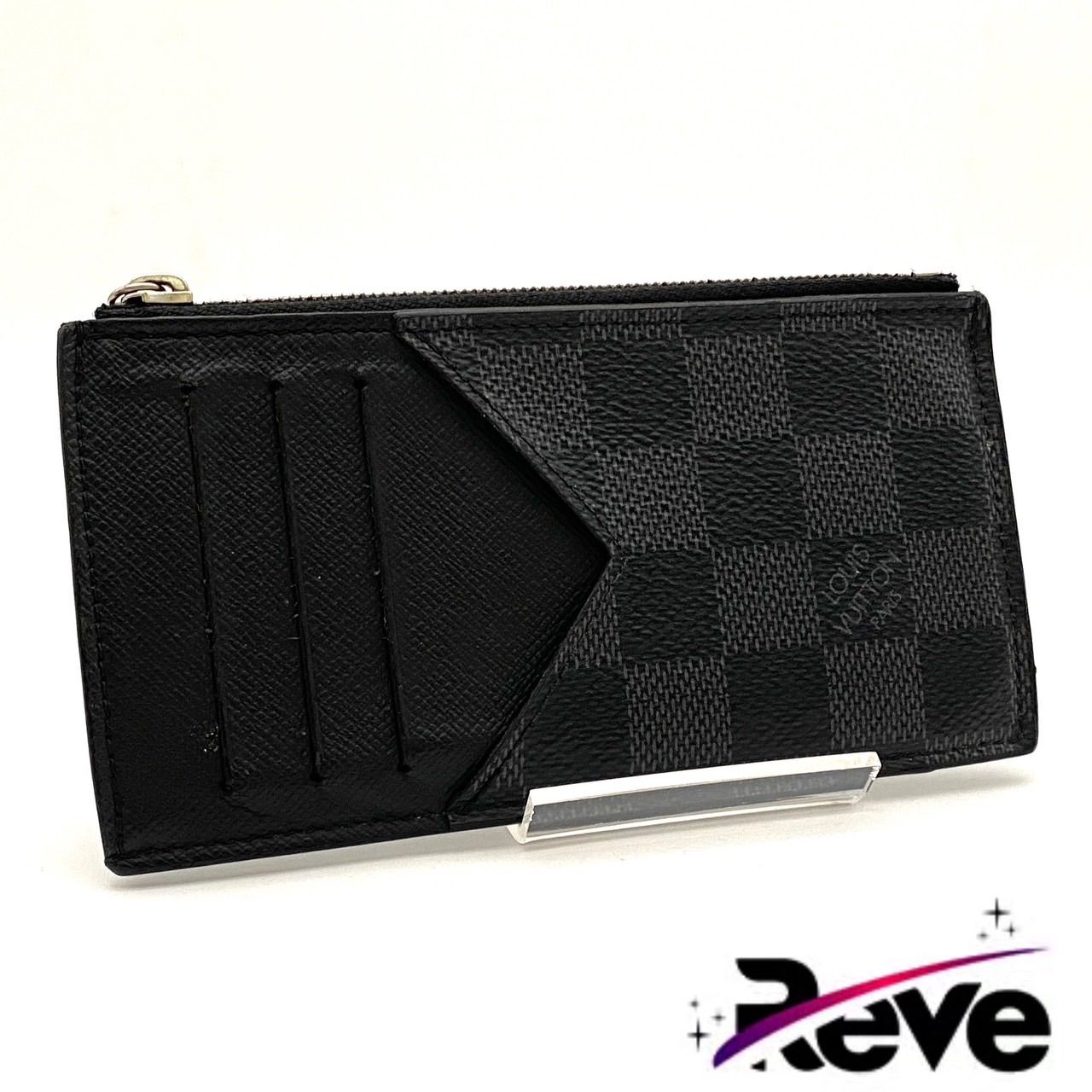 ルイヴィトン ダミエ グラフィット コインカードホルダー ブラック 小銭入れ コインケース カードケース