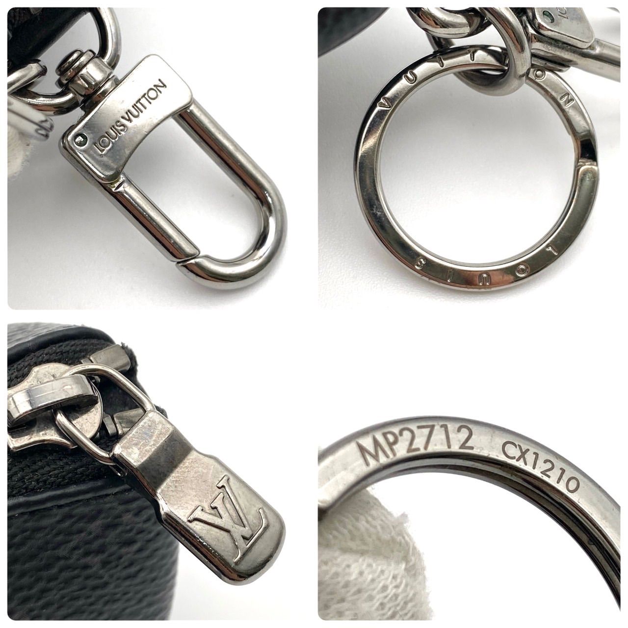 ルイヴィトン モノグラム エクリプス ポルトクレ ミニキーポル キー