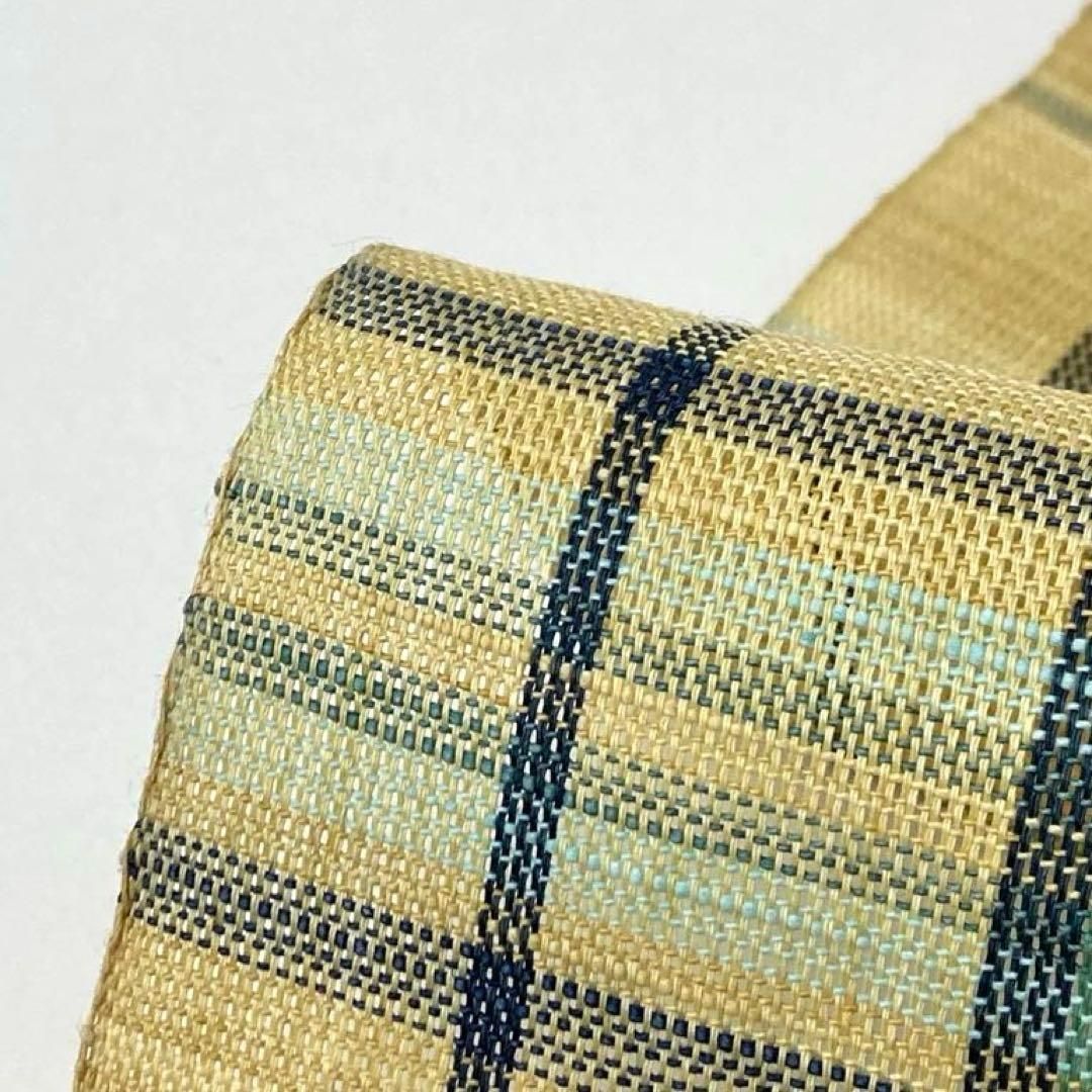 着物と帯 時流】SN25775s◇正絹 八寸夏名古屋帯◇紗 琉球絣文様 美品