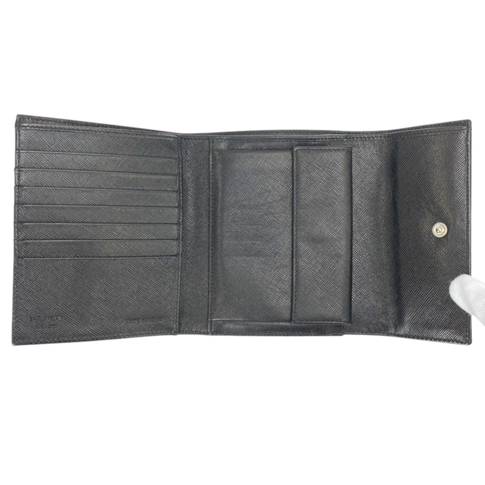 プラダ □中古□ 三つ折り 財布 ウォレット テスート ナイロン