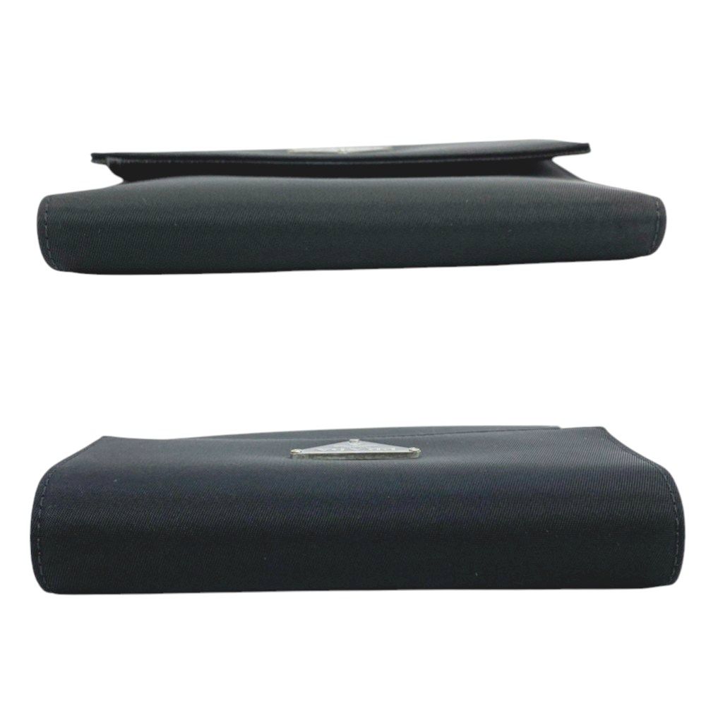 プラダ □中古□ 三つ折り 財布 ウォレット テスート ナイロン