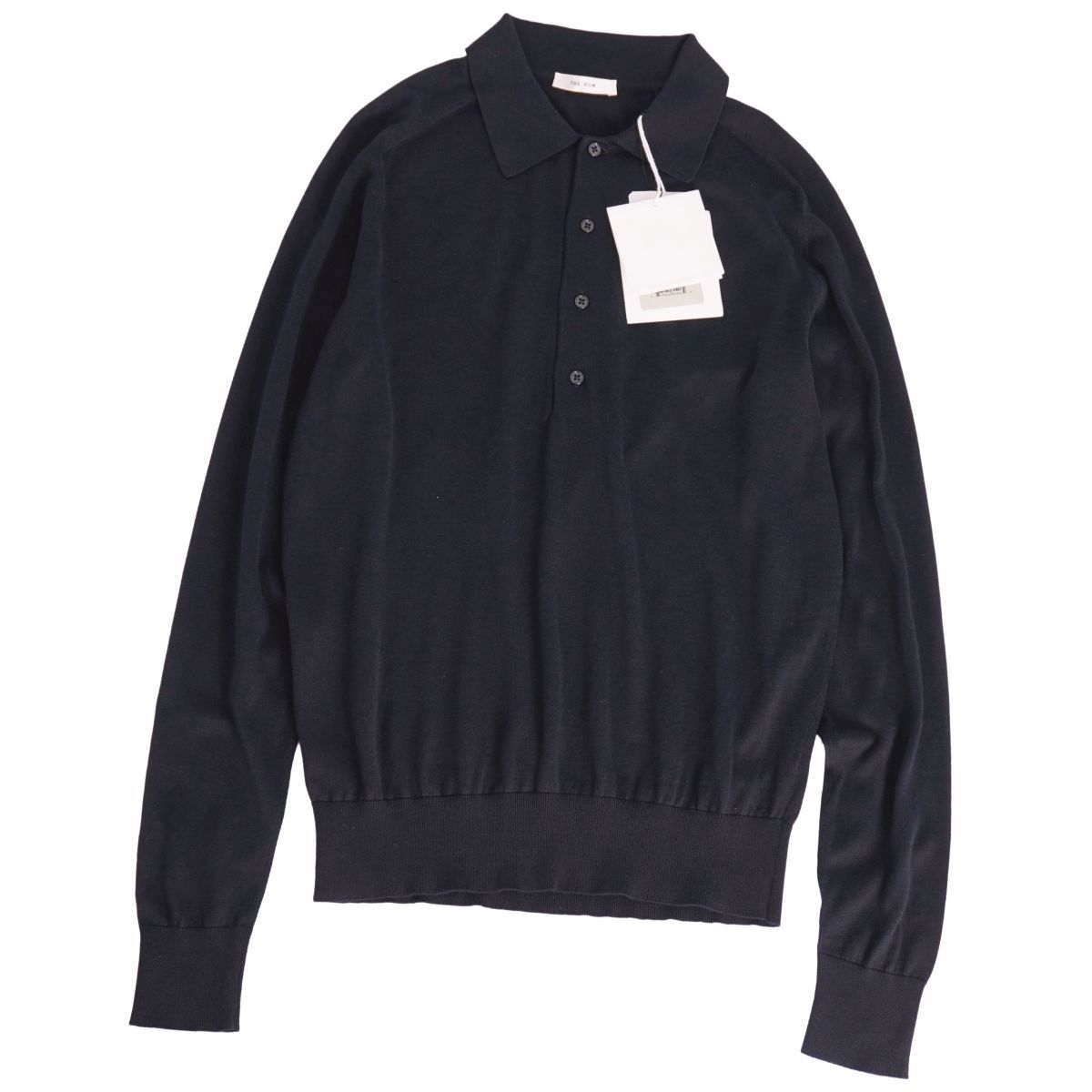 未使用 ザロウ THE ROW シャツ ニット ロングスリーブ 長袖 シルク コ