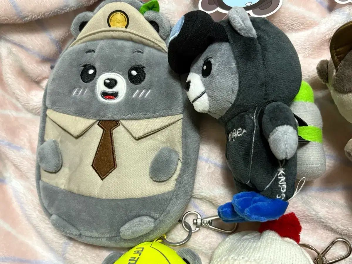 国立公園公団 ぬいぐるみ キーホルダー 7種 ポーチ まとめ 含む