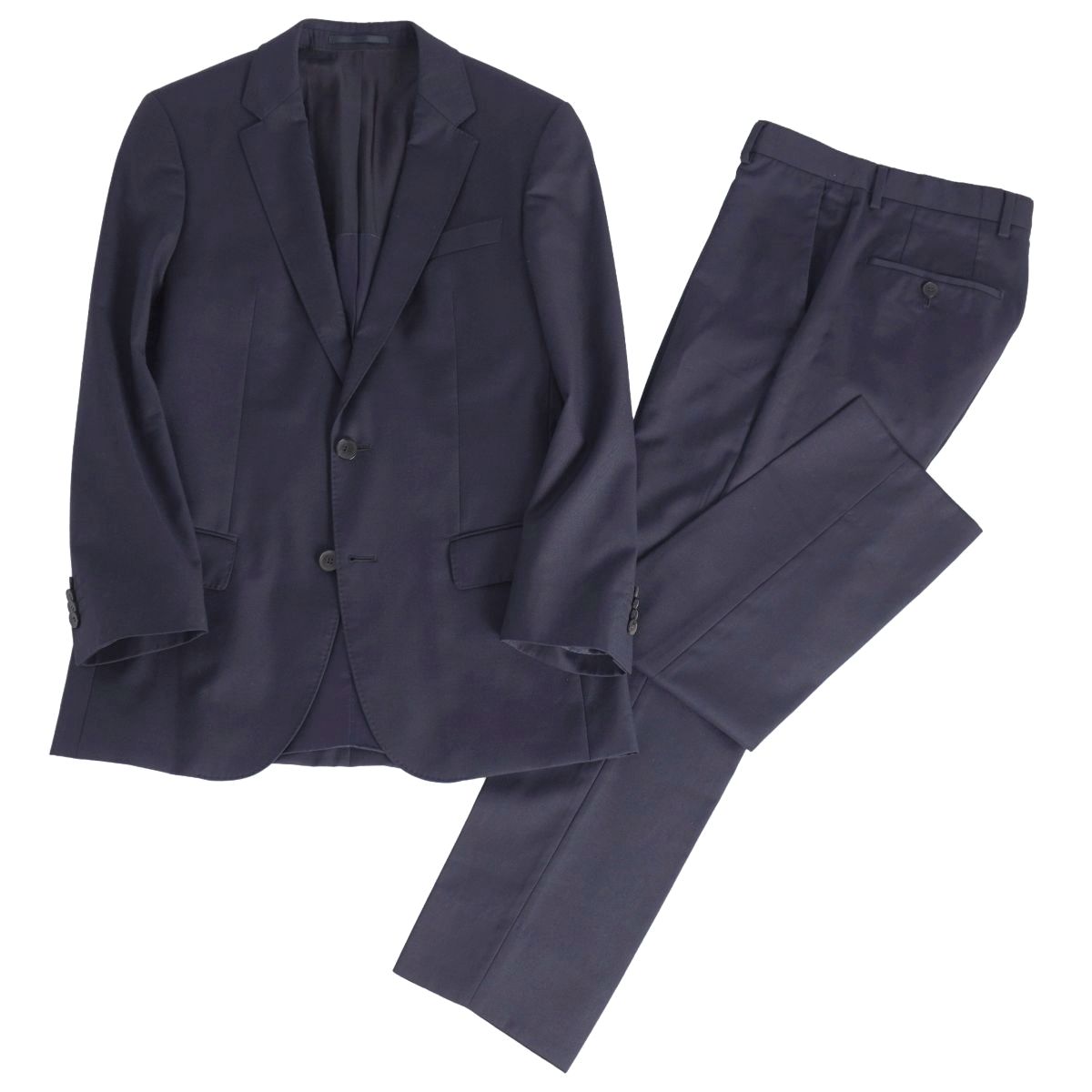 美品 ヒューゴボス HUGO BOSS セットアップ スーツ シングル ウール