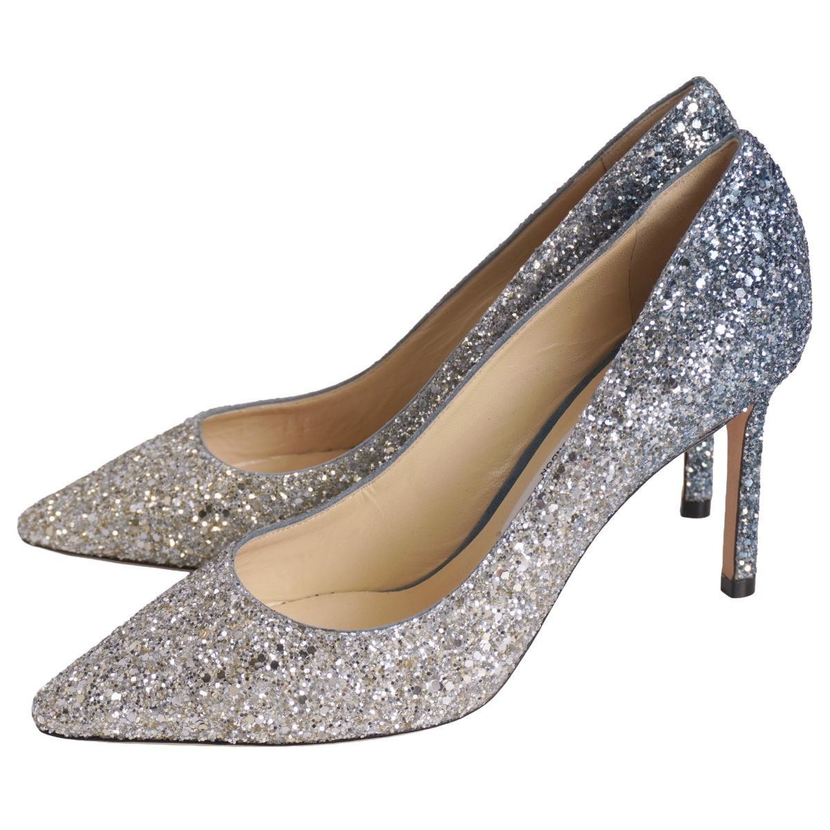 ジミーチュウ JIMMY CHOO パンプス グリッター ヒール シュー
