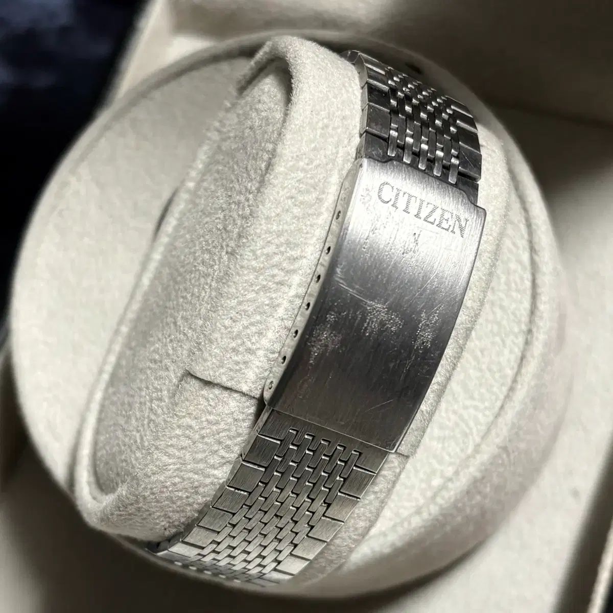  80 s CITIZEN シチズン 820 M 8250 ヴィンテージ 手巻き時計 金属ベルト 時計