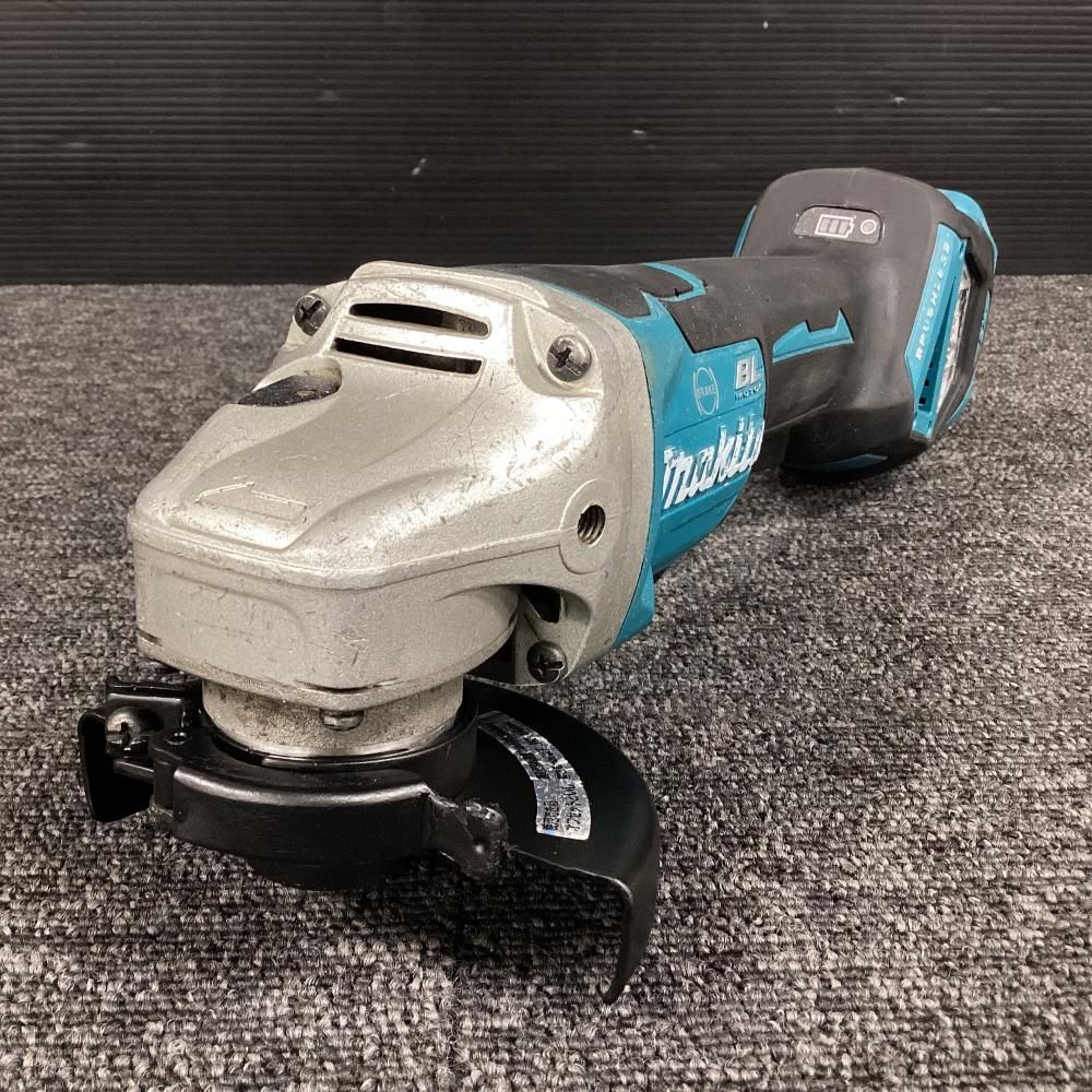 マキタ makita GA 418 DZ 100 mm 18 V充電式ディスクグラインダ 202