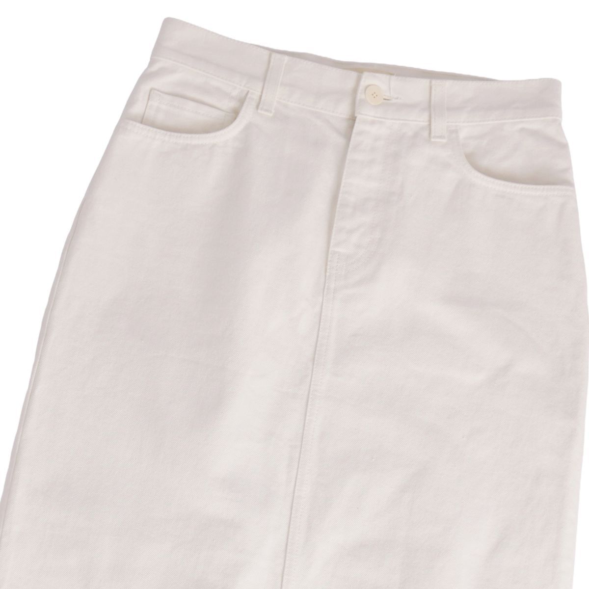 美品 ザロウ THE ROW スカート ロングスカート コットン ボトムス レデ