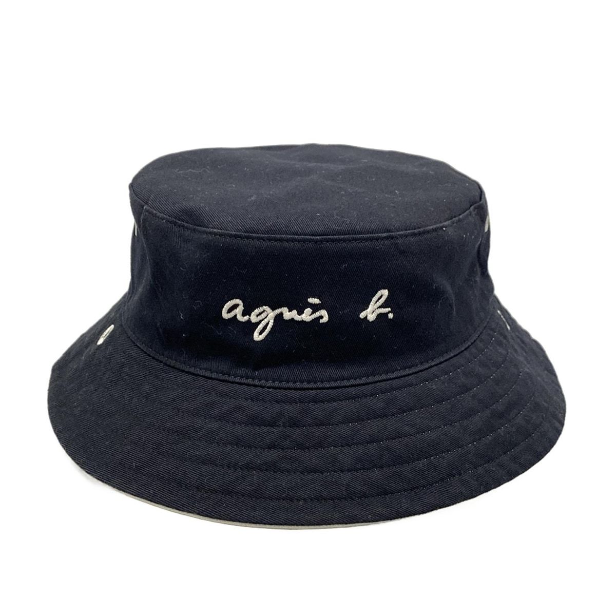 agnes b アニエスベー ハット T 2 - ダークネイビー コットン