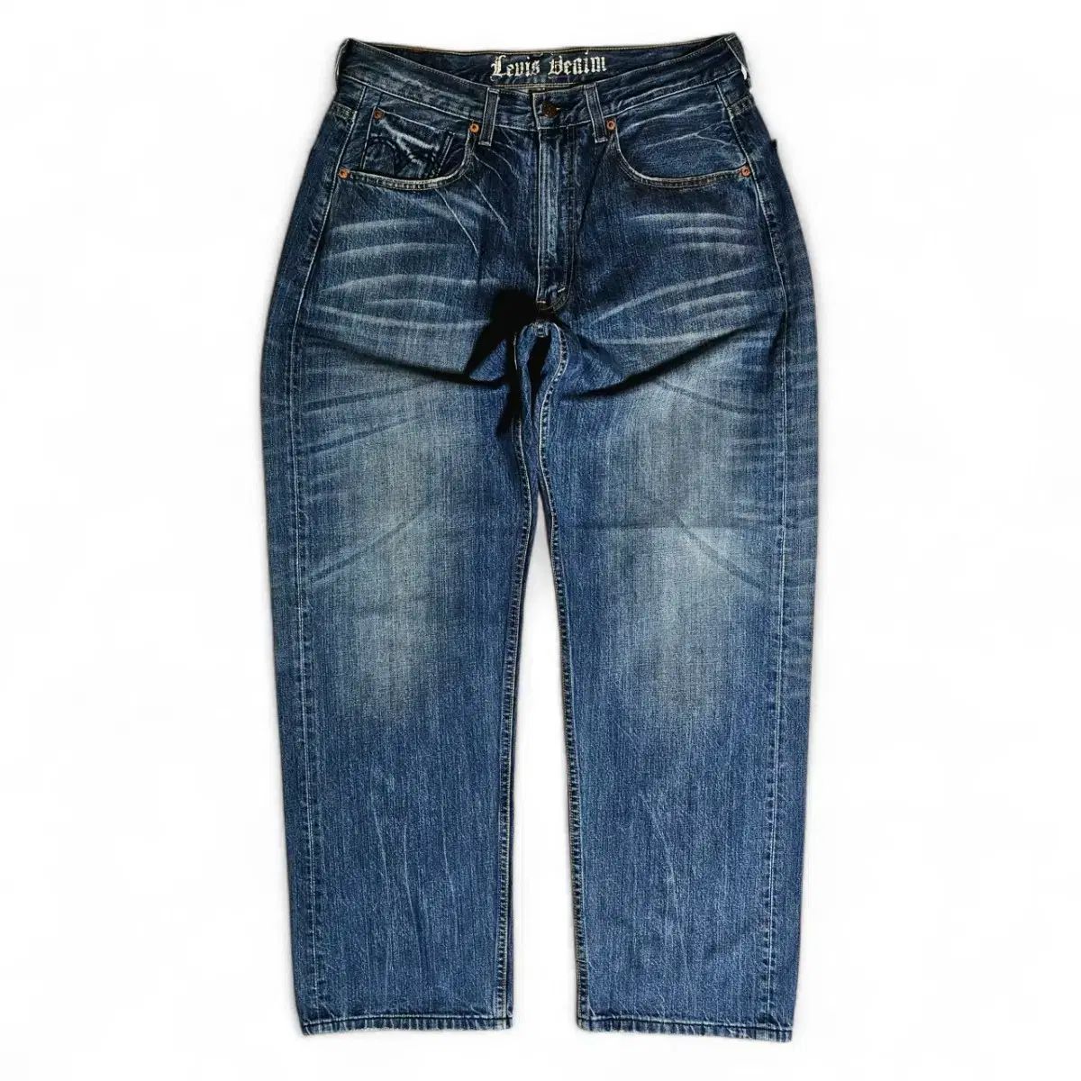 34X33 リーバイス 00's オンライン 569 ユーズド ウォッシュド ルーズ