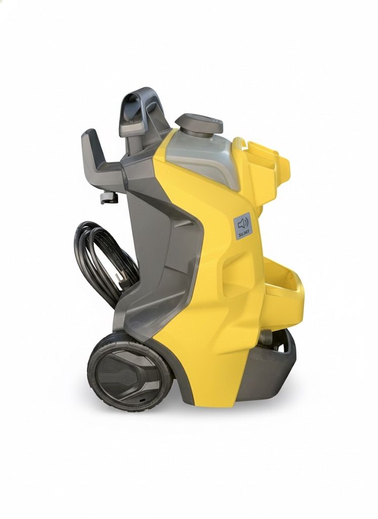 K3サイレントプラスベランダ&カー水冷式モーター高圧洗浄機西日本用