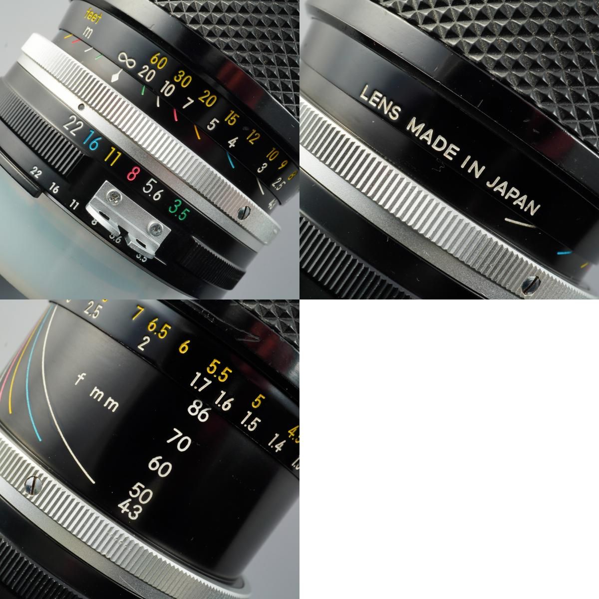 Nikon ニコン オファー Ai Zoom-NIKKOR Auto 43-86mm F/3.5 ズーム