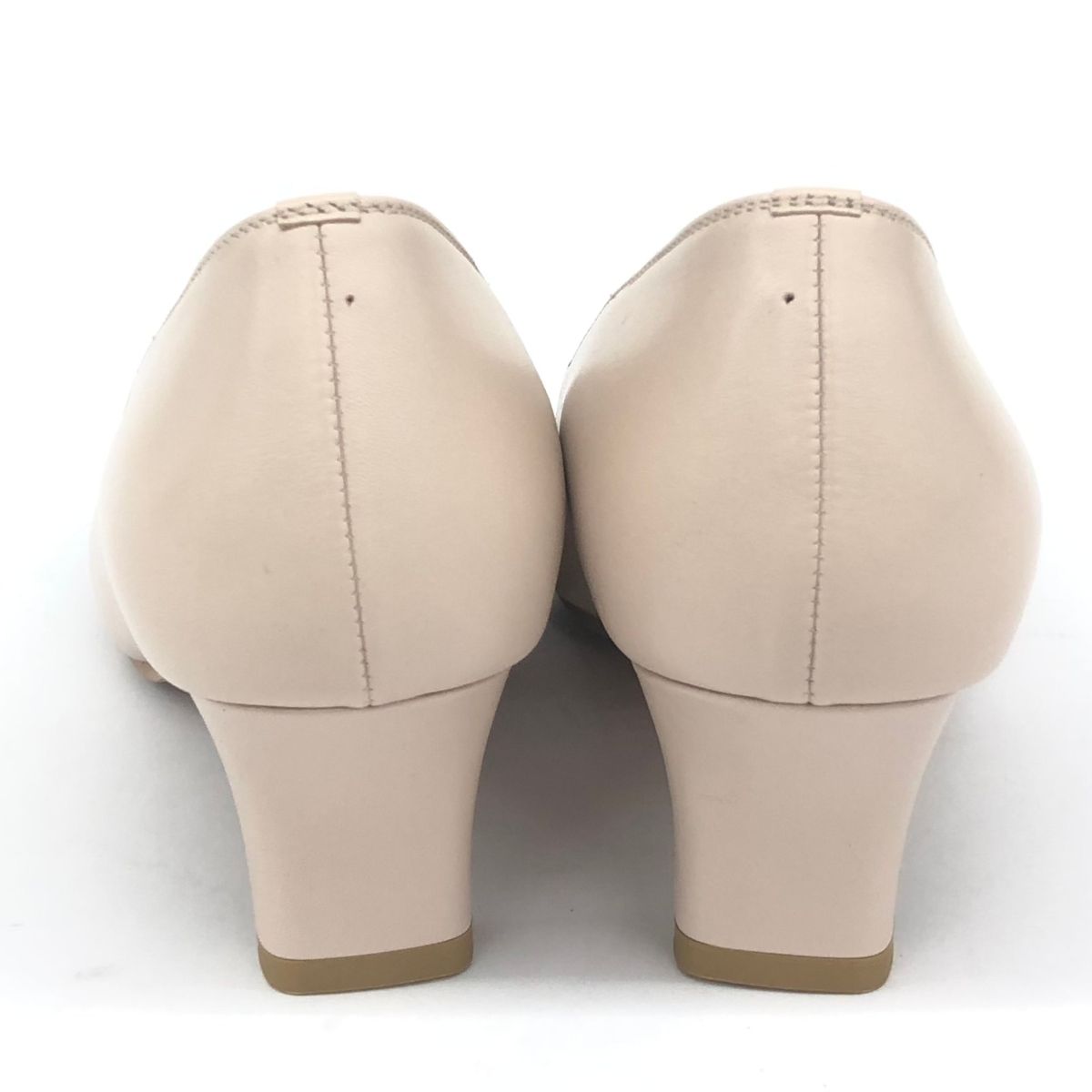 【新品未使用】卑弥呼ウォーターマッサージパンプス　23.5センチ　ピンクベージュ 卑弥呼 ヒミコ ウォーターマッサージ/パンプス 表記サイズ:22.5 ラメ