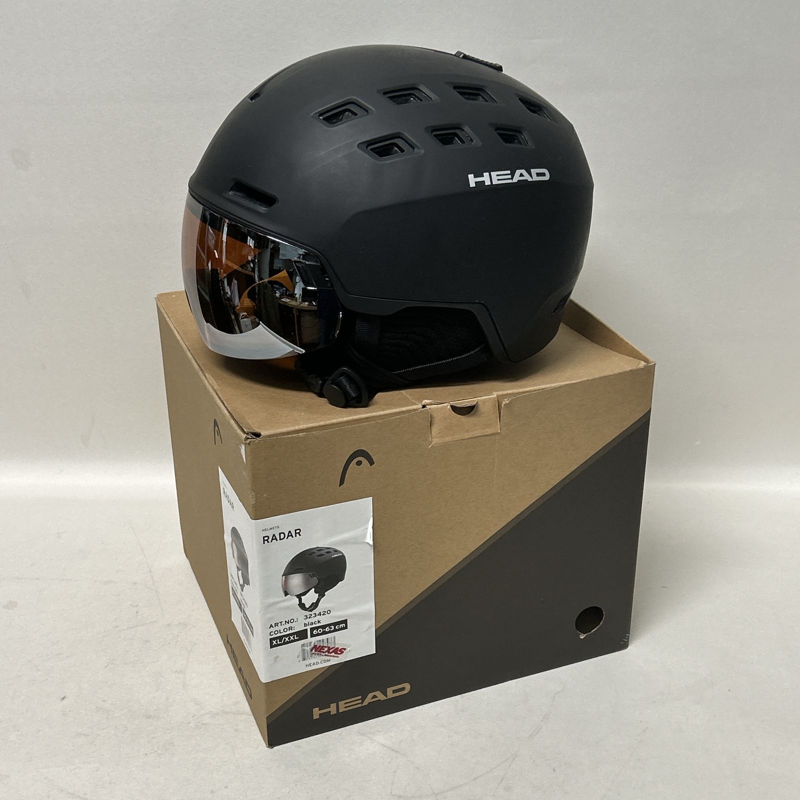 浜館58-202】 HEAD ヘッド RADAR 323420 スキー スノーボード