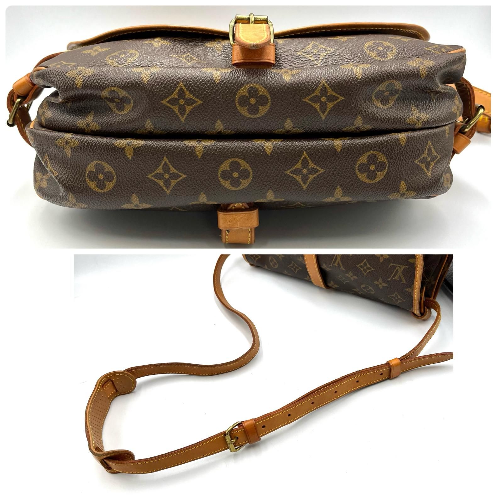 ☆ ルイヴィトン LOUIS VUITTON ショルダーバッグ ソミュール30 M42256