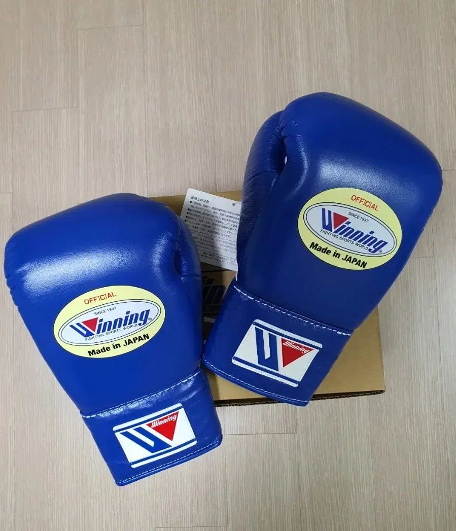 ウィニング グローブ 8オンス レイ レース ブルー プロシ試合
