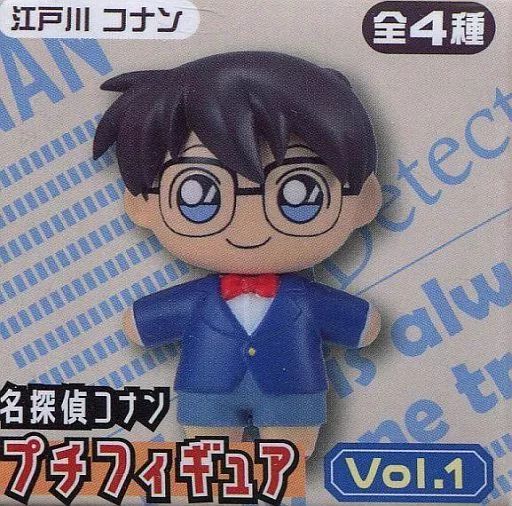 中古】ストラップ(キャラクター) 江戸川コナン プチフィギュアVol.1