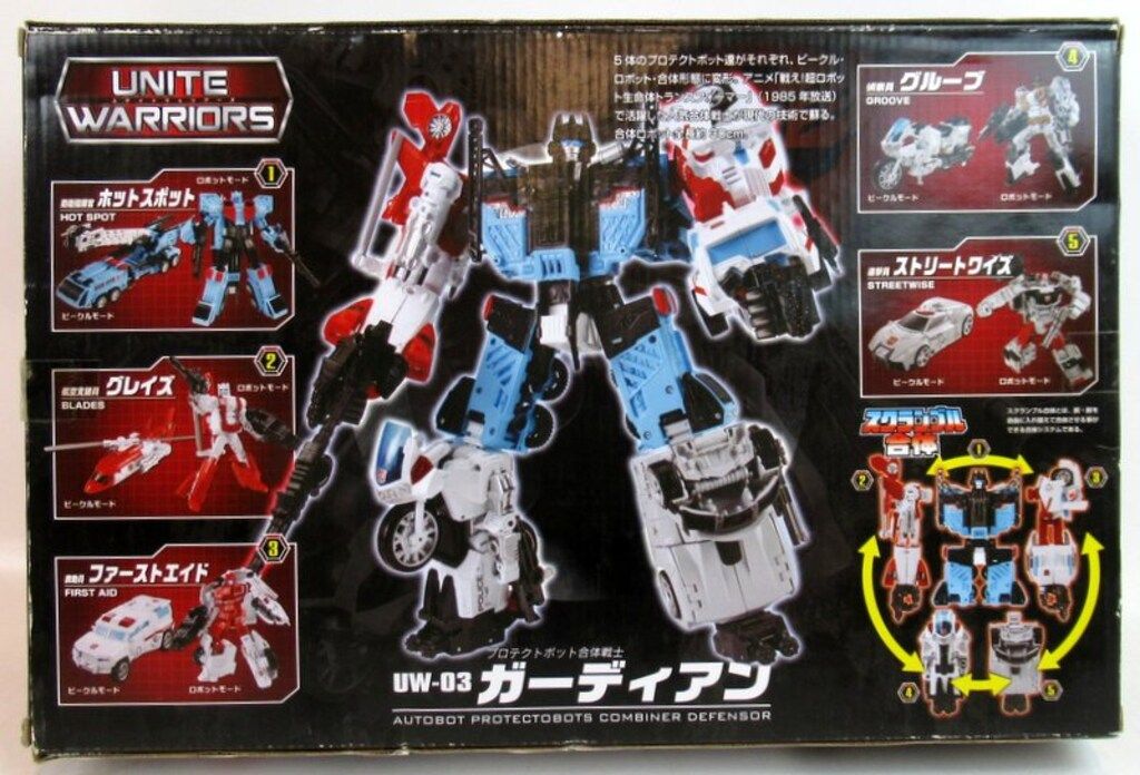 ショップ タカラトミー TF/ユナイトウォリアーズ ガーディアン UW03