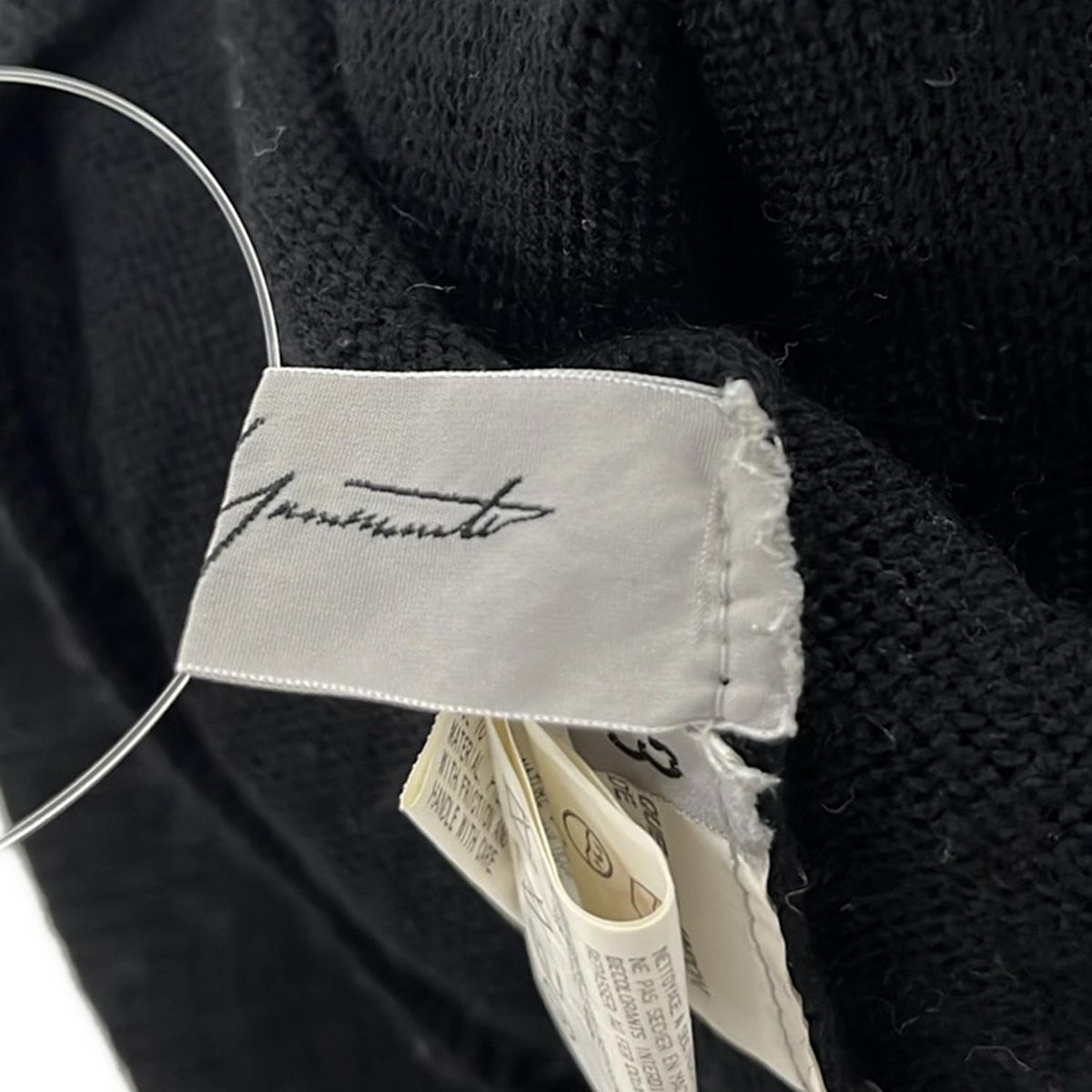 yohjiyamamoto(ヨウジヤマモト) 長袖セーター サイズ3 L レディース