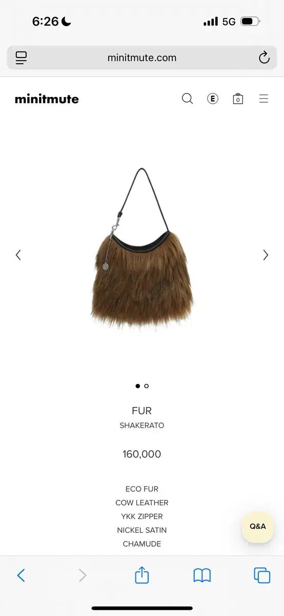 MINITMUTE ファー サケラート