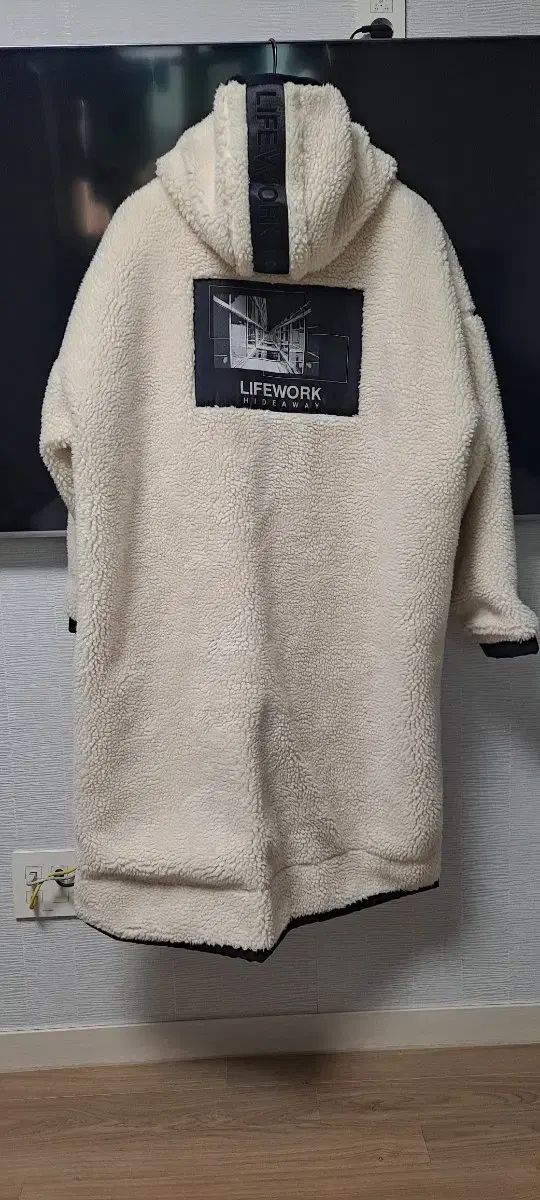 LIFEWORK ライフワーク リバーシブル ボア フリース ロング コート メンズLサイズ