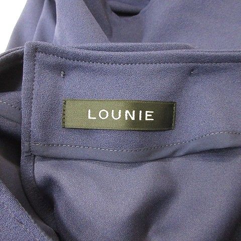ルーニィ LOUNIE パンツ サロペット オールインワン 36 S 紺 ネイビー