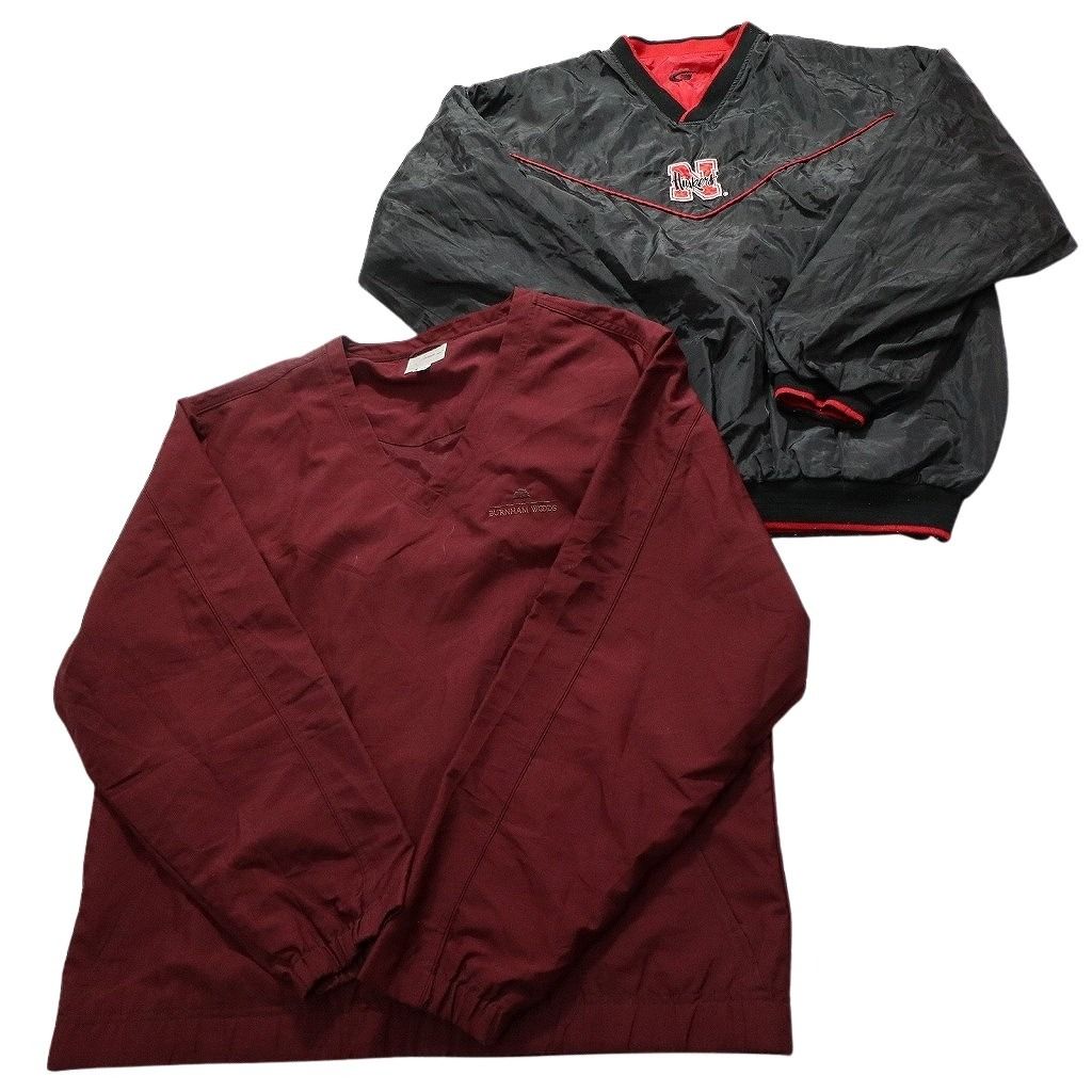 古着卸 まとめ売り プルオーバー ジャケット 8枚セット (メンズ L