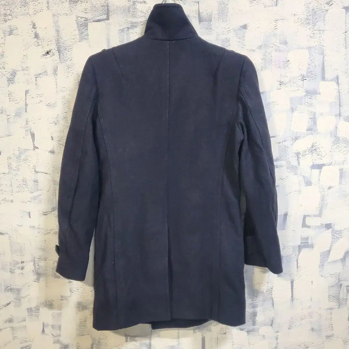 ウーヨンミ ウール カシミア トレンチ ミディ コート 100