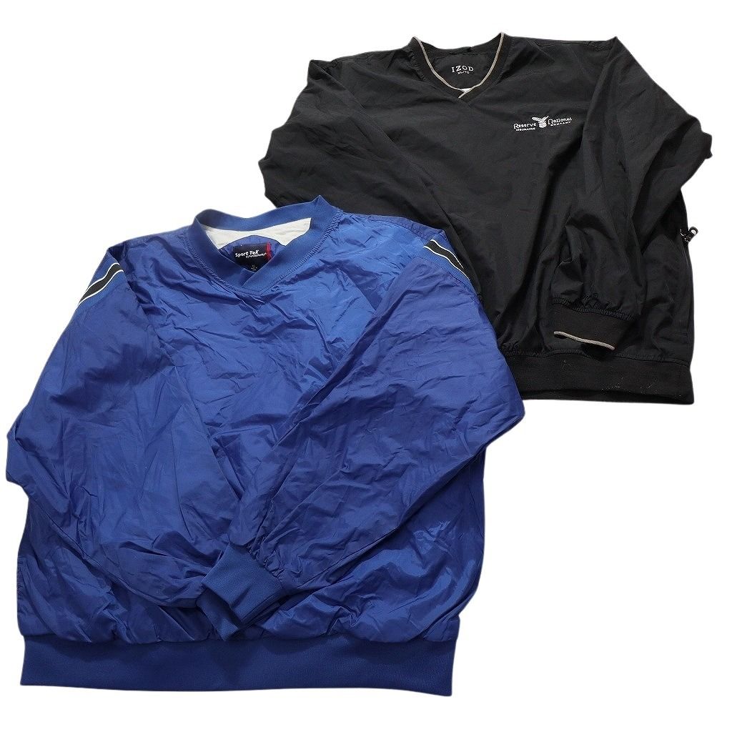 古着卸 まとめ売り プルオーバー ジャケット 8枚セット (メンズ XL ) V