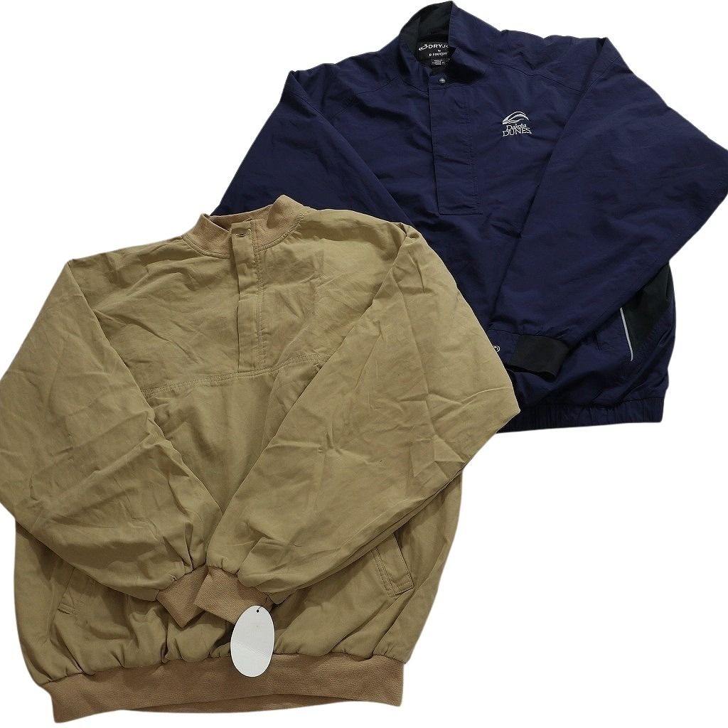 古着卸 まとめ売り プルオーバー ジャケット MIX 8枚セット (メンズ L