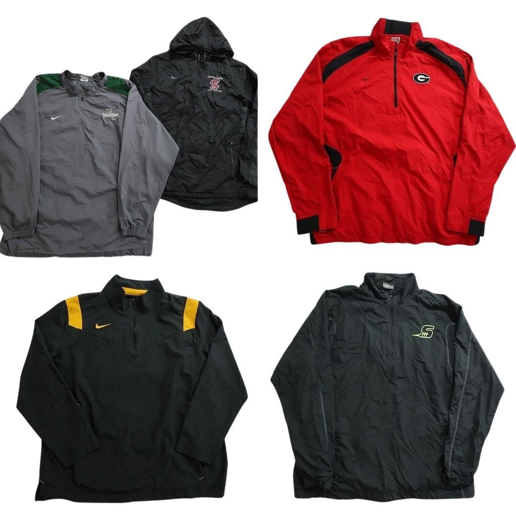 古着卸 まとめ売り ナイキ プルオーバー MIX ジャケット 5枚セット