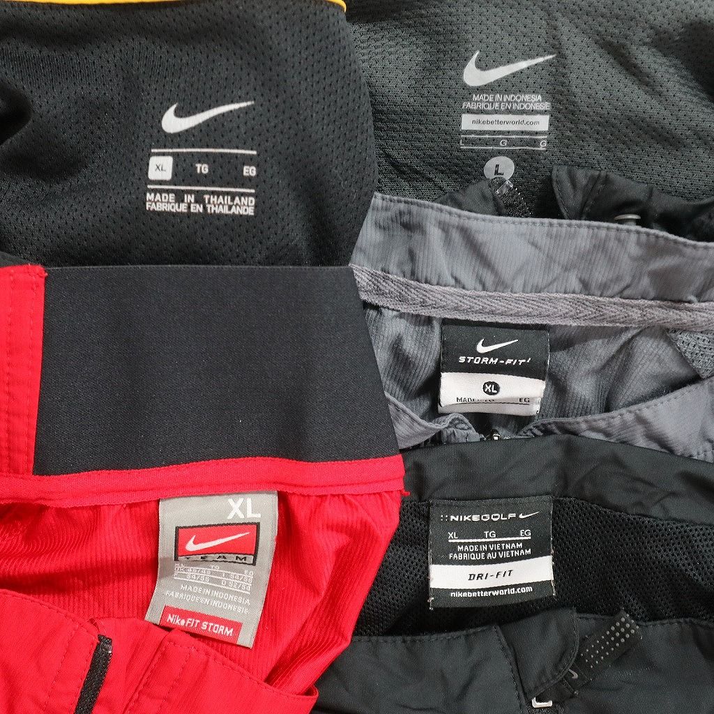 古着卸 まとめ売り ナイキ プルオーバー MIX ジャケット 5枚セット