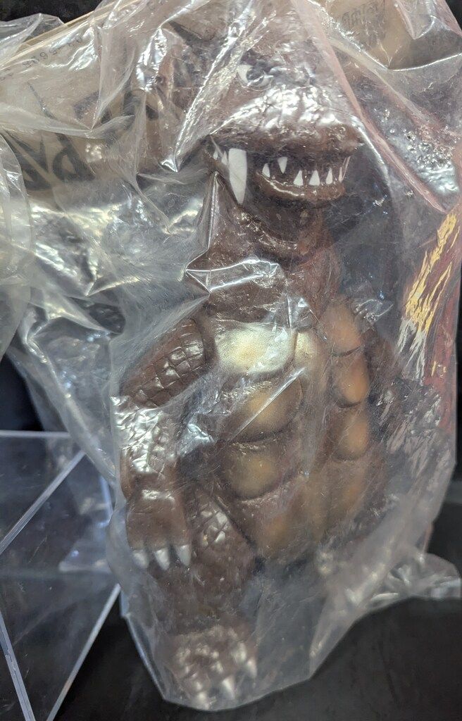 マーミット ビニールパラダイス ゴメス-リトラ 茶成型と緑成型