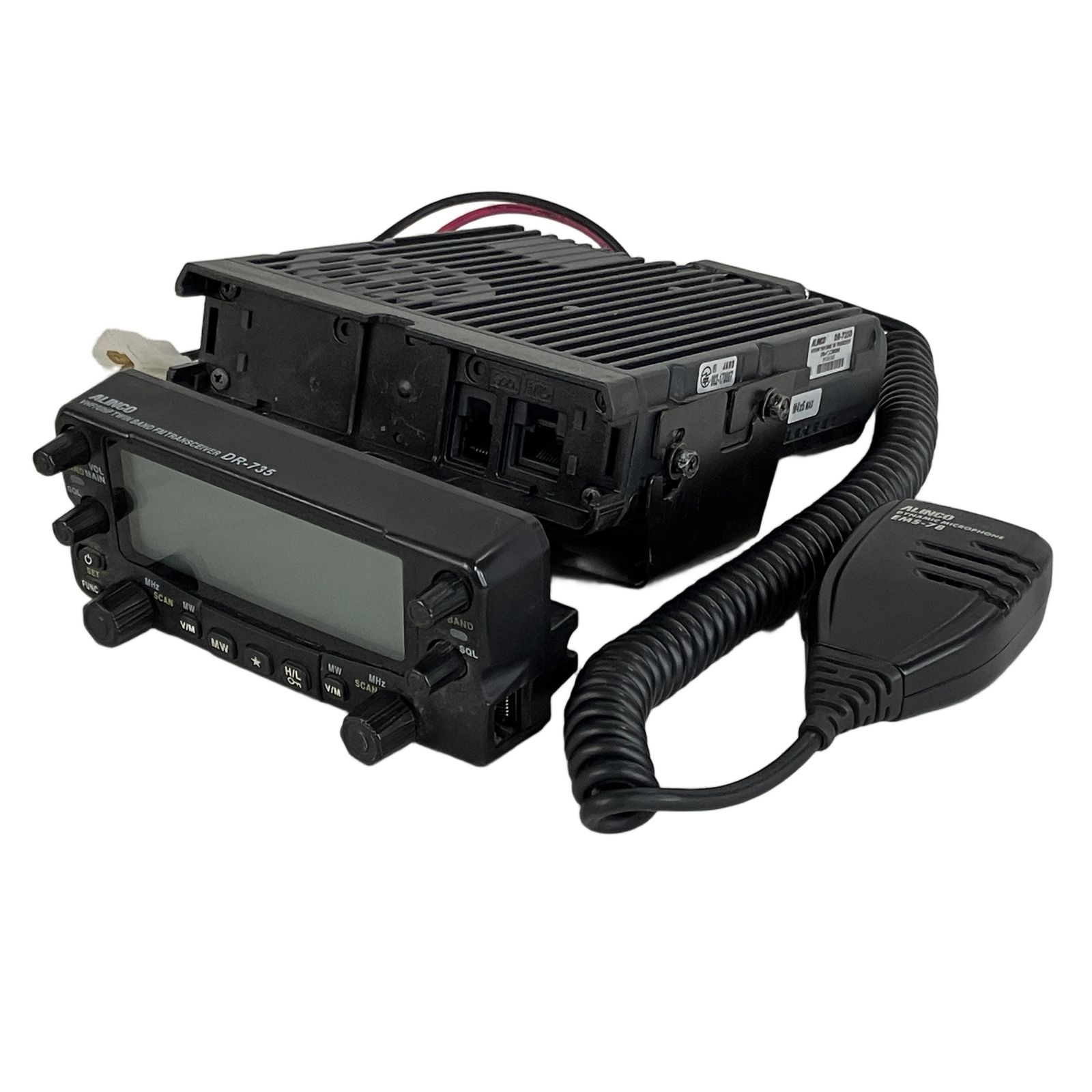 ALINCO DR-735D DR-735 セット 無線機 アルインコ ジャンク Y10674909