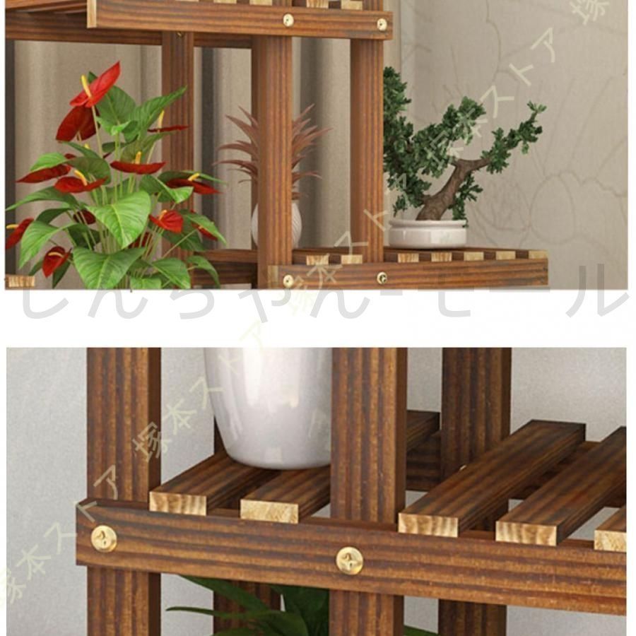 新品?未使用】 観葉植物ラック フラワースタンド 花台 キャスター付き