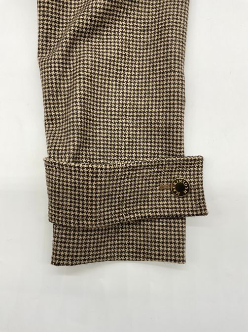 未使用品 MACKINTOSH 千鳥格子チェックロングコート HUMBIE LONG MB 8