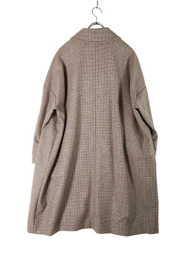 未使用品 MACKINTOSH 千鳥格子チェックロングコート HUMBIE LONG MB 8