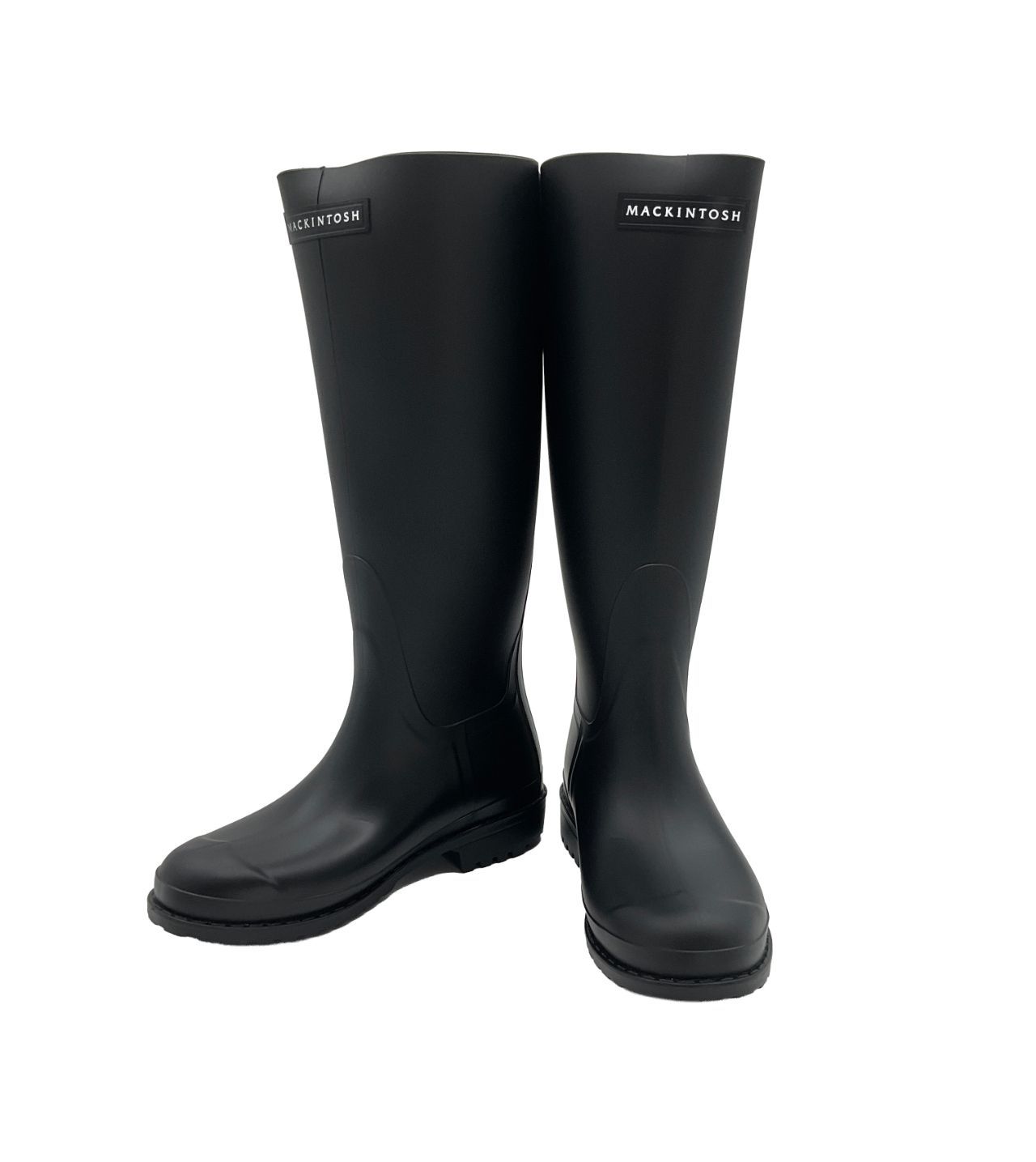 未使用品 MACKINTOSH レインブーツ 長靴 WISTON 38 ブラック 【値下げ
