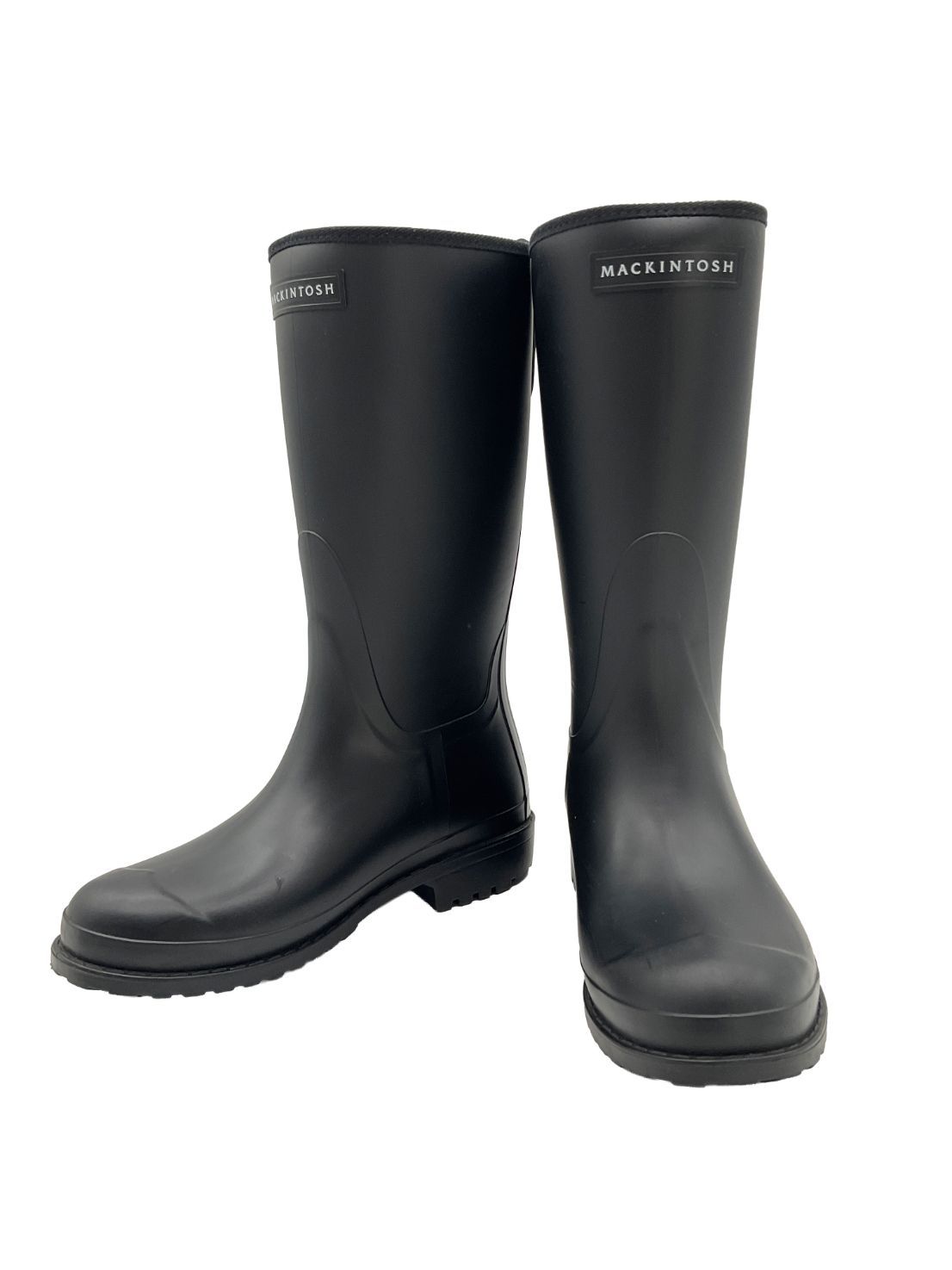 最終値下げ【新品未使用】ブラック　MACKINTOSH レインブーツ 長靴 38 未使用品 MACKINTOSH レインブーツ 長靴 ABINGTON 38 ブラック