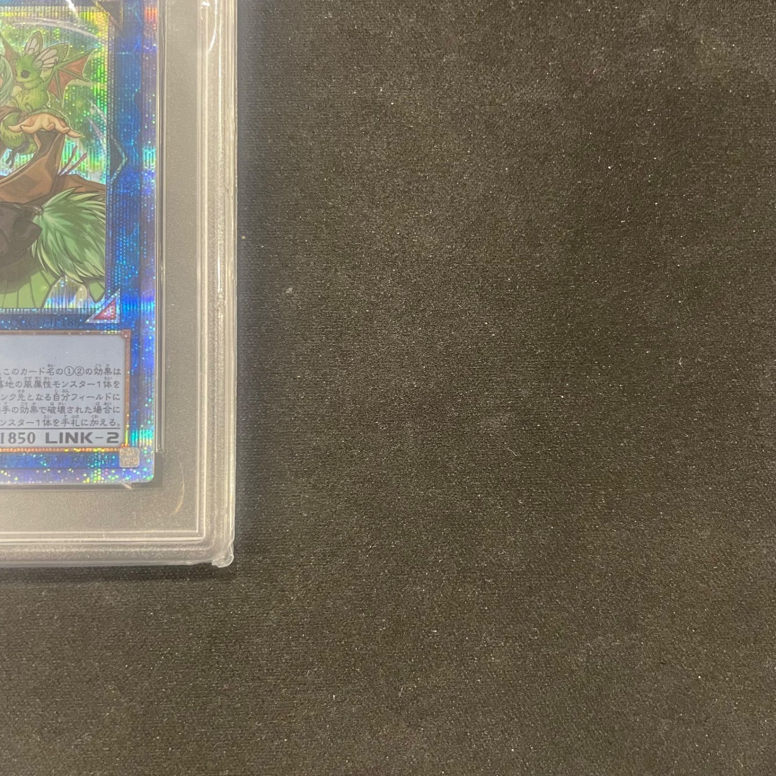 遊戯王 PSA10 蒼翠の風霊使いウィン 25thシークレットレア QCCU-JP188