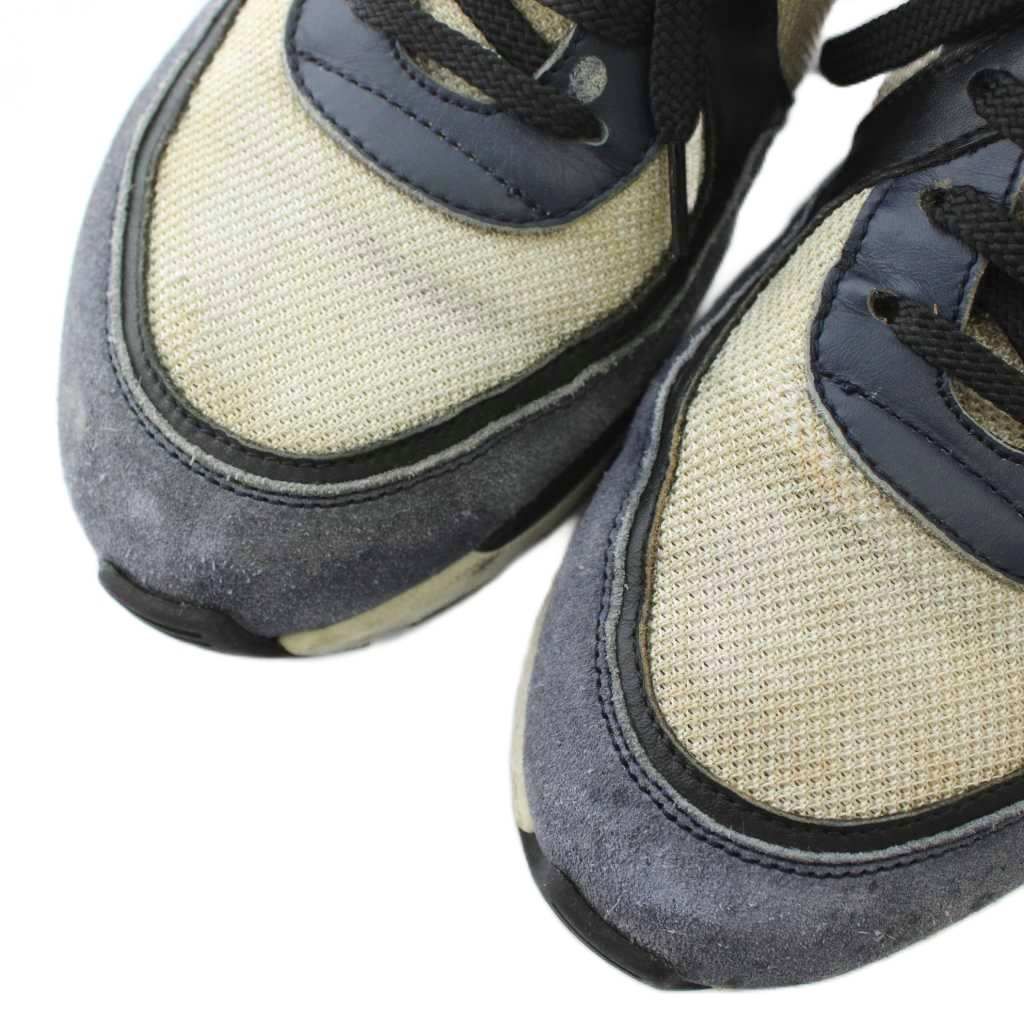 シャネル CHANEL スニーカー スエード レザー ローカット ココマーク