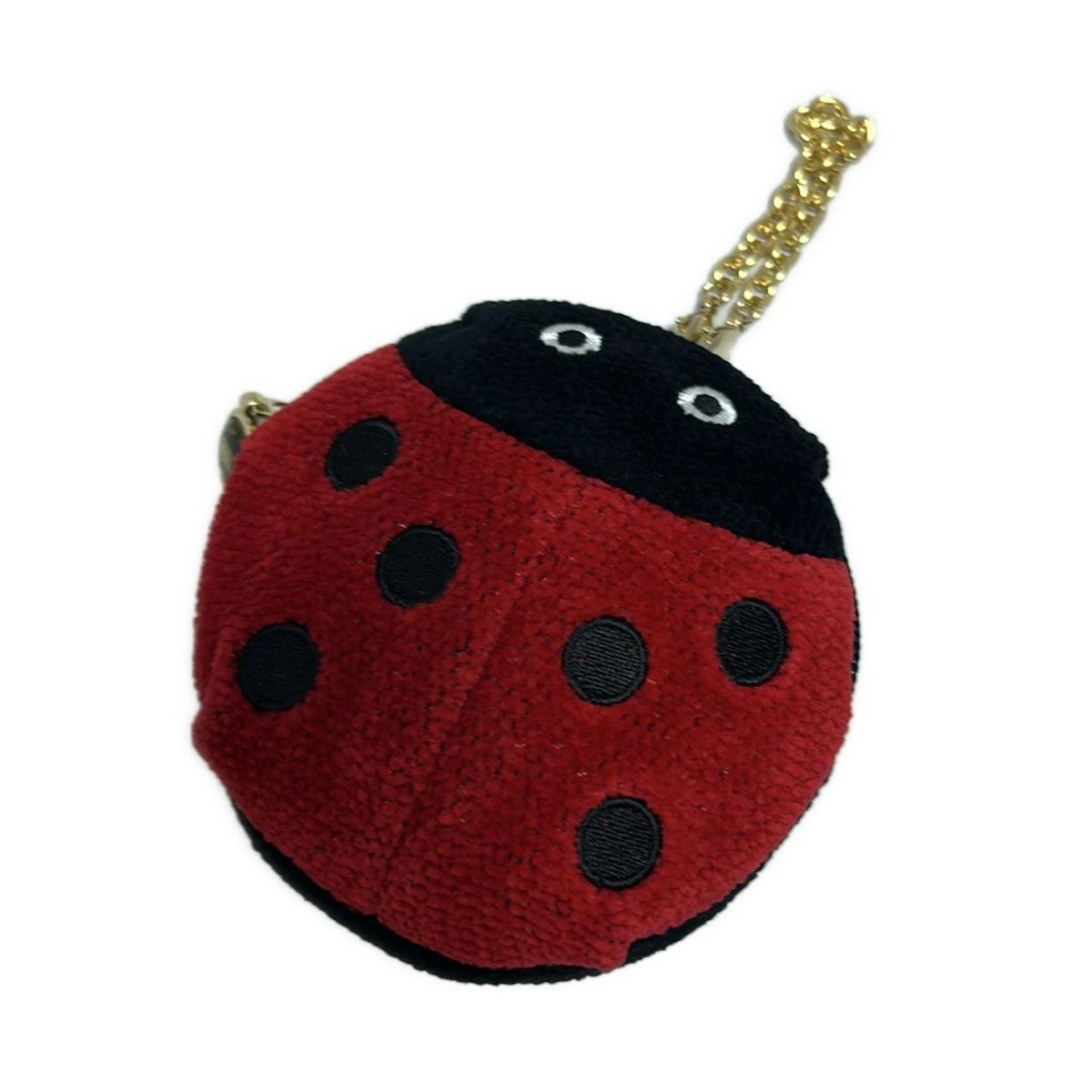 フェイラー　てんとう虫　チャーム　完売品 FEILER(フェイラー) キーホルダー(チャーム)新品同様 - 黒×レッド