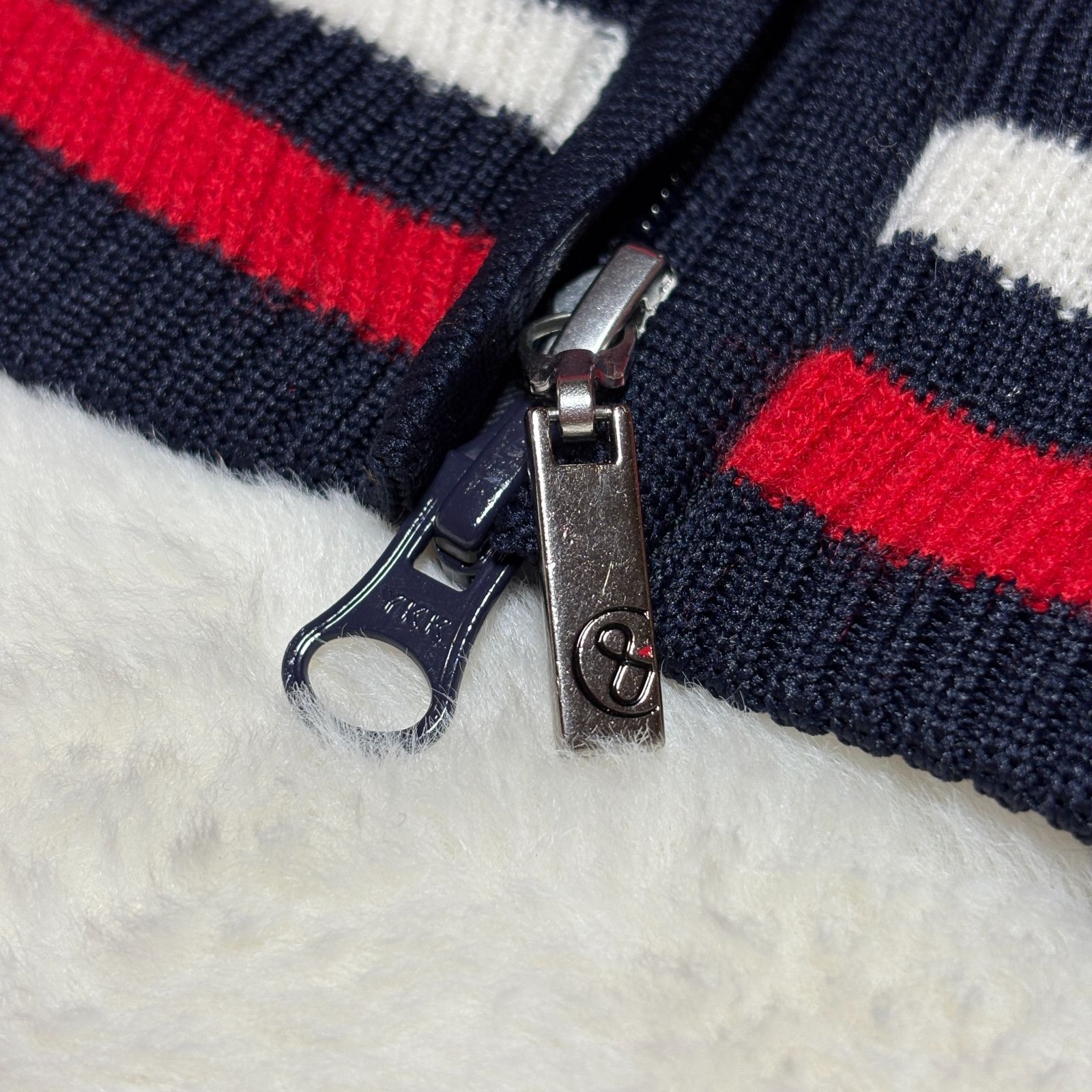 and per se アンパスィ ジップアップニットジャケット Mサイズ ゴルフ