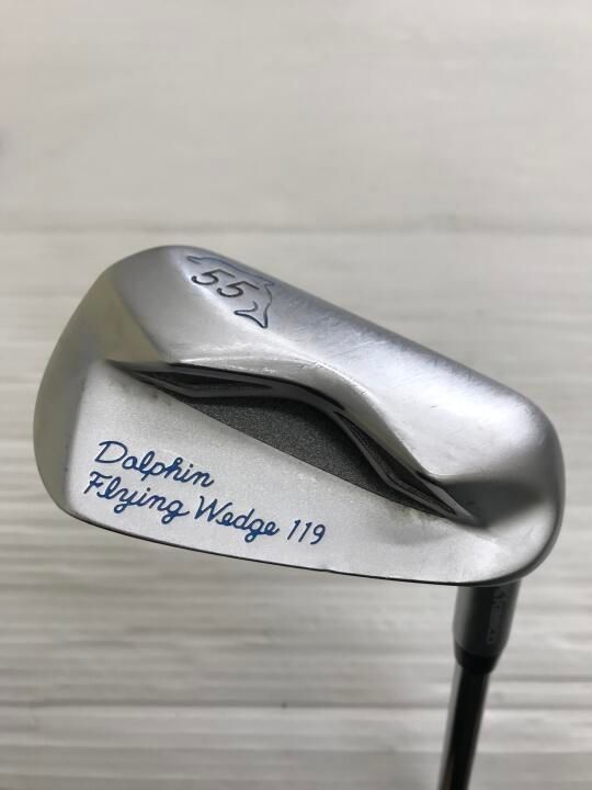 キャスコ Dolphin Flying Wedge DFW-119 55度 オリジナルスチール ジャンボグリップ WEDGEフレックス ウェッジ 最短