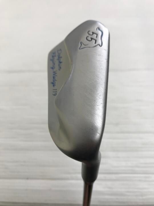 キャスコ Dolphin Flying Wedge DFW 119 55度 オリジナルスチール ジャンボグリップ WEDGEフレックス ウェッジ 最短