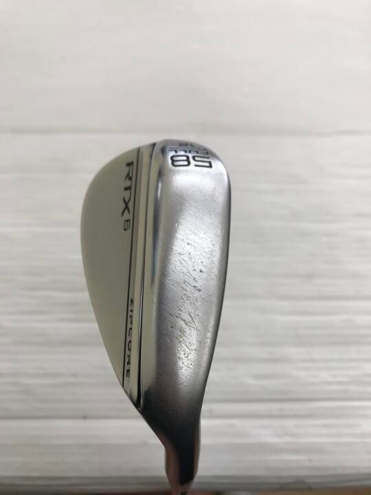 クリーブランド RTX 6 ZIPCORE ツアーサテン 58度 ダイナミックゴールド 120 S 200フレックス ウェッジ 最短