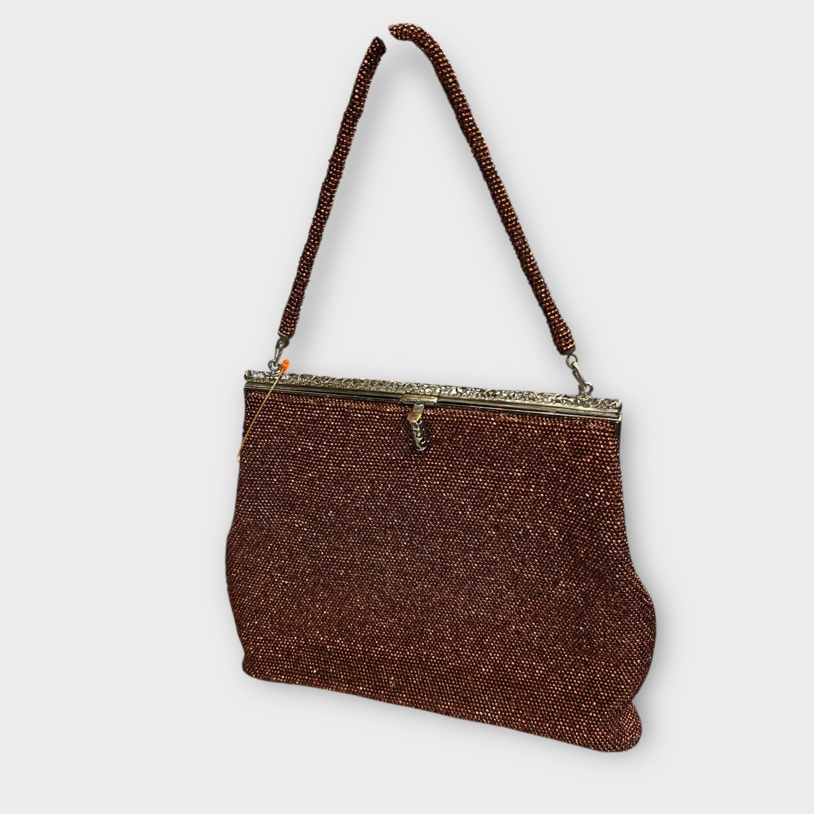 ビーズバッグ パーティバック ハンドバッグ - メルカリ